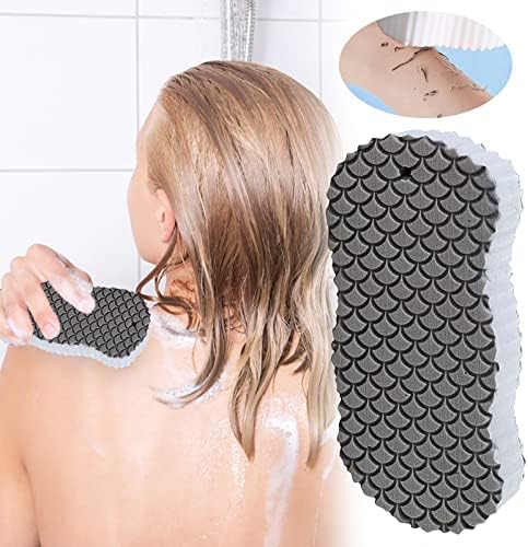 ВЕФСУ ексфолирачки бањи сунѓери 3Д ултра мека ексфолирачка бања сунѓери пријателски расположен за кожата, погодно за возрасни деца