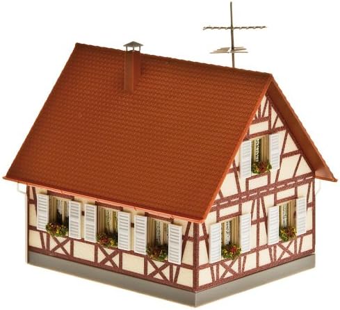 Faller 130222 Halfighted House Ho Scale Building Комплет