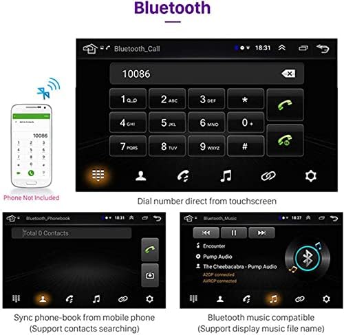Autostereo Android 9.1 АВТОМАТСКИ МУЛТИМЕДИЈАЛЕН Плеер GPS Навигација За T. oy.ОТА Јарис 2008-2011, Со 1080p 9 Инчен Fm Радио WiFi Bluetooth Функција