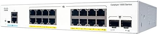 C1000-16P-2G-L Cisco нов мрежен прекинувач, 16 Gigabit Ethernet POE+ порта