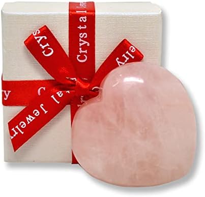 1,9 инчи срце природно розово кристално зелена авентуринска мака Камен дланка, носат камења за олеснување на анксиозноста со вас