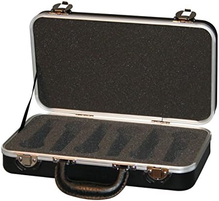 Gator GM6 Deluxe 6 Microphone Hardshell Case -