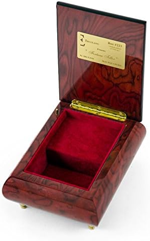 Рачно изработена музичка кутија Ерколано во која има Fortune Teller од Алекс Левин - многу песни што треба да изберете - Клер де Лун