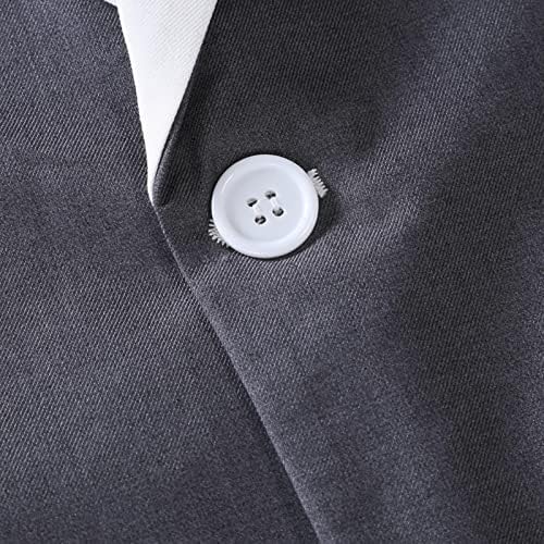 Менс печатење смоки од костум, машки обични тенок јакни со еден копче со едно копче, класичен редовен фит блејзери облечен костум