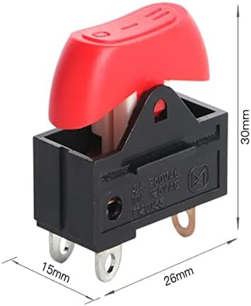 Lemil KCD15-103/T Switch Switch Switch Rocker 3 Позиција за вклучување на бродот 1 парчиња