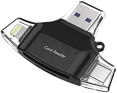 Boxwave Smart Gadget Компатибилен Со Infinix INBOOK X2 Плус-AllReader Sd Читач На Картички, Microsd Читач НА Картички SD Компактен USB