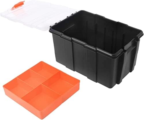 Ракотен складирање алатка за чување кутија Хардвер кутија Транспарентна мултифункционална алатка за складирање на куќишта со пластични организатори