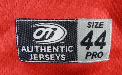 2022 година Сиракуза Метс Лок Св. Onон 52 Игра користеше знак бел Jerseyерси Конгуерос 44 5 - Игра користена дресови на МЛБ