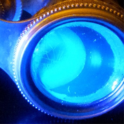 HQRP Professional 21 LED Flerslight Blacklight за откривање на стакло од ураниум, стакло за депресија, стакло од вазелин