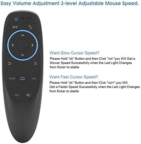 Воздух Летаат Глувчето, Безжичен Bluetooth 5.0 Далечински Управувач Тастатура, Игра Рачка Со Движење Сензори, За АНДРОИД Тв Кутија