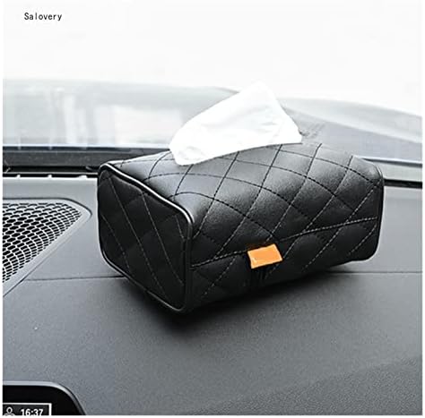 Sbamet Universal Tissue Car Tissue Cover Sun visor стол назад висина типот на автомобилска кутија кутија за кутија за потпирачи