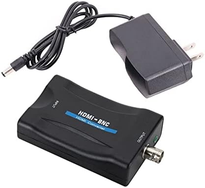 Адаптер за конвертор на HDMI до BNC - HD дигитално видео во женски BNC Coax Connector Condector Composite W/ 3.5mm аудио надвор за