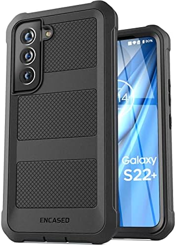Заграден Falcon дизајниран за Samsung Galaxy S22 Plus Clip Clip Clip, целосен телефон за заштита на телото со футрола за Samsung S22+