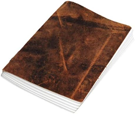 Jony Vintage рачно изработено кожено списание за пишување тетратка оригинална кожа кафеава врзана дневна тетратка за мажи и жени