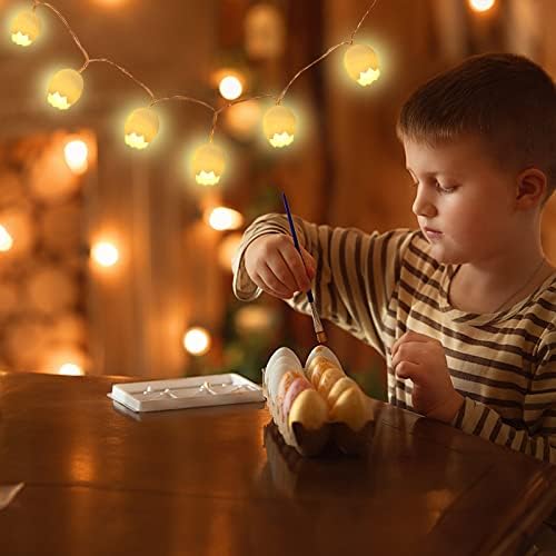 Неволни Божиќни светла сијалички светла декорација предводени декорации светла јајца жица забава скршена велигденска декор за домашни