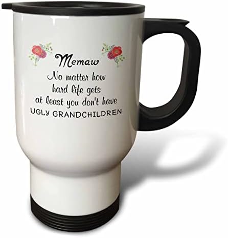 3drose Memaw Без Разлика Колку Е Тежок Животот Добива Барем Нема Грди Внуци-Патни Чаши
