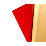 Леано акрилен лист - .118 Дебела транспарентна црвена 12 x 12 номинална
