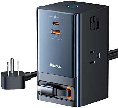 USB станица за полнење Baseus Powercobo & Fast Charging 2 во 1 кабел за повеќе полнење
