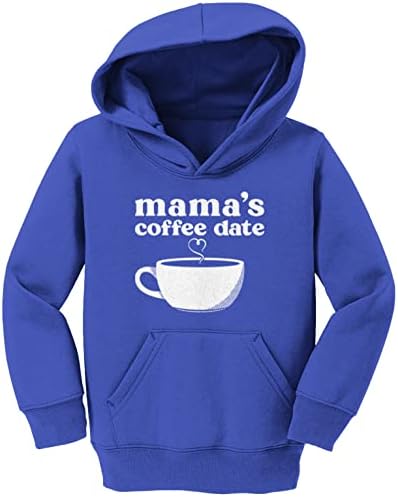 Датум на кафе на Хаис Неограничен Мама - Означи по лате трчање дете/младинско руно худи