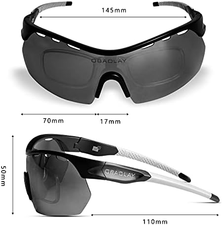 ОПОЛИ Велосипедизам Поларизирани Очила за Сонце, Ув 400 Заштита Спортски Очила За Сонце За Мажи Жени Возење Велосипед Возење Риболов Велосипед