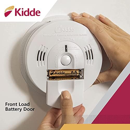 Детектор на Kidde Smoke & Carbon Monoxide, Hardwired, InterConnect Combumner Combumne & Co Alarm со резервна копија на батеријата,