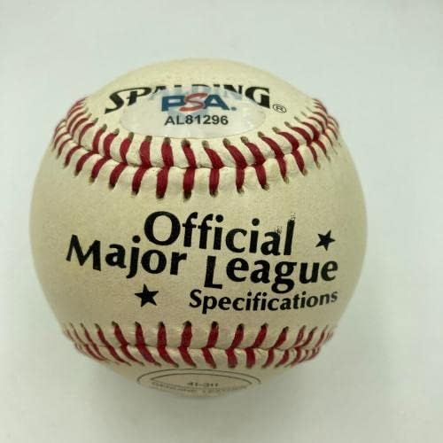 Гроздобер Вили Мејс потпиша официјален бејзбол на мајор лига ПСА ДНК ЦОА - Автограмирани бејзбол