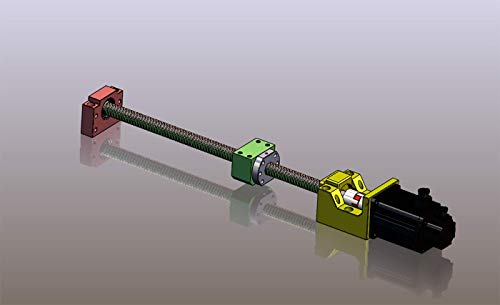 Mssoomm 20mm Cnc Collscrew Cit SFU2010 RM2010 Анти-Реакција Топката Завртка, L 78.74 во/2000mm + Орев + BK/BF15 Лого Крајот Блок Поддржува