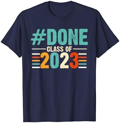 Додадена класа од 2023 година, јас сум направена смешна маица за дипломирање сениор