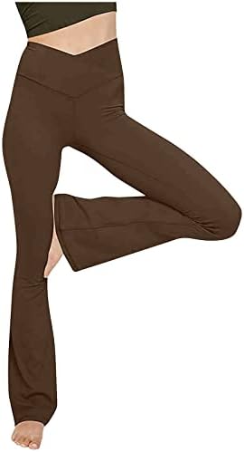 Флејно јога панталони Контрола на стомакот за подигање јога пријатна дневна пижама атлетска трчање удобна дневна салон