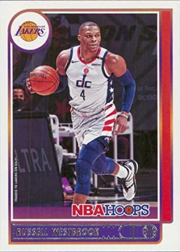 2021-22 Панини обрачи 90 Расел Вестбрук Лос Анџелес Лејкерс НБА кошаркарска трговска картичка