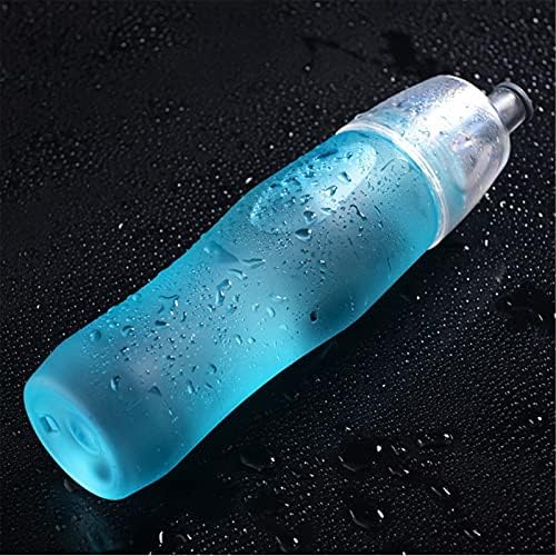 Протекно-докажано спортско шише со вода со голема големина, лесно носете преносна чаша за вода за спреј, спортски навлажнувачки пластична