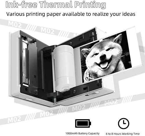 M02 печатач + полу -чиста хартија