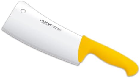Нож за нож за ножеви Аркос Клејвер - Не'рѓосувачки челик Nitrum 9 сечило - полипропиленска рачка - Сребрен - Систем за идентификација