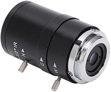 Рачен леќи за ирис, 4мм до 12мм фокусна должина на алуминиумска леќа за леќи за HD камера CS монтирање за индустриска камера