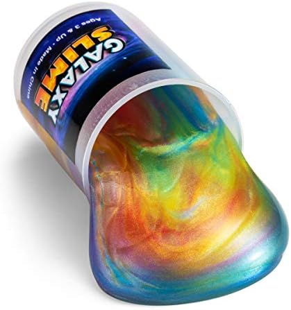 Galaxy Slime за деца - 15 пакувања со лигите кит во разновидни неонски бои, предета мермерно виножито лигите за роденденска забава