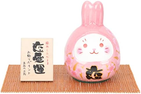 Фигура на керамички зајаци со sewacc кинески хороскопски животни фигури Нова година украси микро зајаче украс за украси за домашни забави