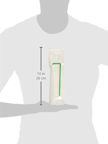 Celltreat 229616 Полипропилен L-во-облик на клеточен распрскувач, стерилен, должина од 145мм, зелена