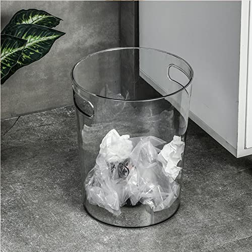Dicunoy 3 пакет чиста конзерва за отпадоци, мали про transparentирни отпадоци за отпадоци од отпадоци, пластичен контејнер за ѓубре