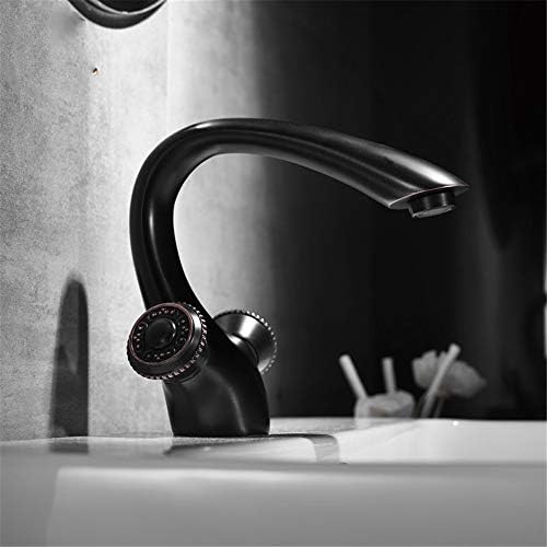 Chen Faucet Basin Faucet Faucet Faucet Faucet Black Taps Mixer Dual рачка за миење топла ладна миксер Допрена кран