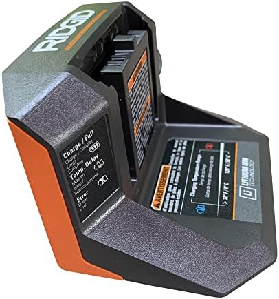 Замена R86093 полнач, компатибилен со сите батерии Ridgid 18V, оригинален дел од OEM