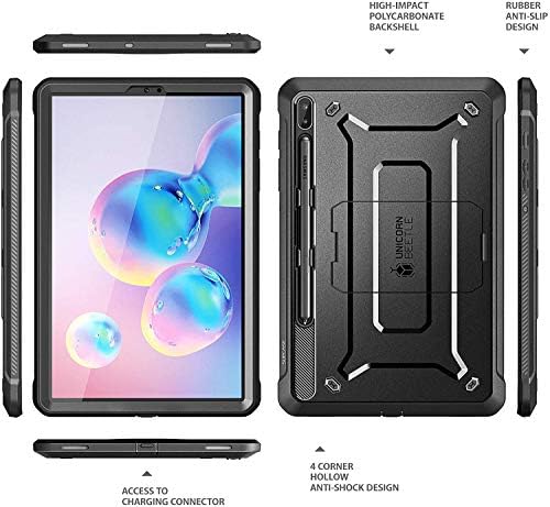SUPCASE UB Pro Серија Случај За Galaxy Tab S6, Со Вграден Заштитник На Екранот Целосно Тело Солиден Kickstand Заштитен Случај За Galaxy Tab S6