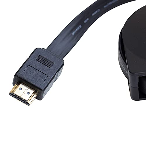 JCNio ПОВЛЕКУВА HDMI 2.0 Кабел 1.5 m/5ft Должина 4k Резолуција, Црна