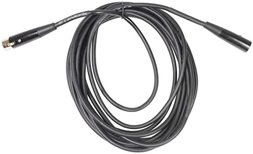 Rockville Female To Maple XLR Mic Cable, бакар, црн, 20 стапки