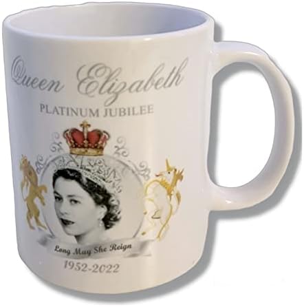 Кралицата Елизабета Платинум јубилејска кригла само автентична ако е испорачана од Newујорк или Премиер Колекционерски меморија - Ограничено
