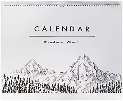 Дневно 2022 Calendиден календар за самопополнување, календар на wallиден календар на десктоп, календар 7 x10, виси рачна солза за канцеларија