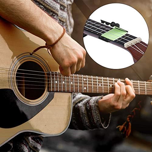 2 пакувања со двојна гитара за гитара за гитара, бас и укулеле, што се користи за чистење на жици и fretboard