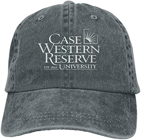 Case Western University University University Classic Cowboy Hat прилагодлива бејзбол капа Унисекс Обичен спортски капа