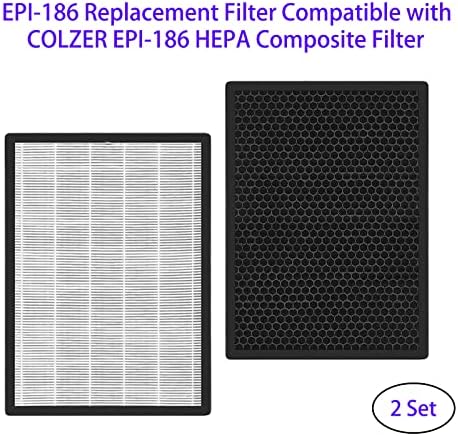 Филтерот за замена EPI-186 одговара за Колцер ЕПИ-186, поставени 3-во-1 композитни филтри