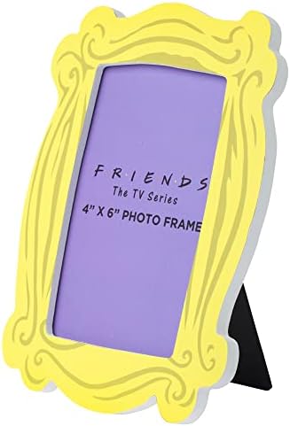 Пријатели од сребрена бивол, жолта рамка со фото рамка, 4 x 6 инчи