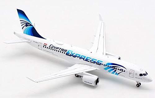 JC Wings Egyptair Express Express Airbus A220-300 SU-Gex 1/200 Diecast авион модел на авион